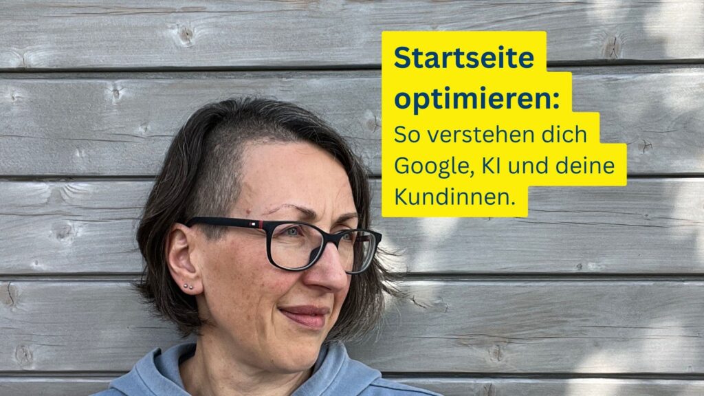 Startseite optimieren: Kati Wolf - SEO-Coaching & SEO-Sparringspartner
