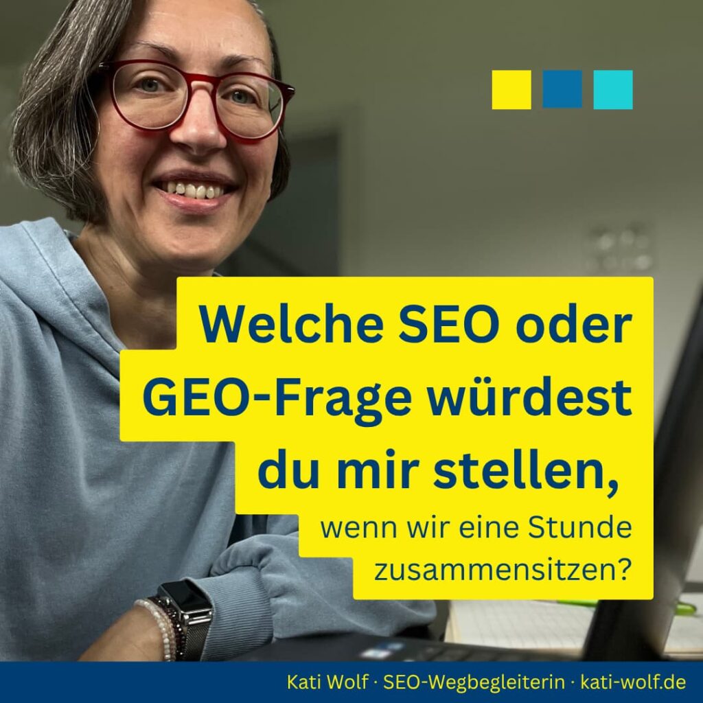 Jahresrückblick 2025: Welche SEO- oder GEO-Frage würdest du mir stellen in der SEO-Sprechstunde?